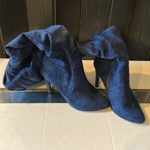 Elegant Blue Women's Boots